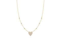  Wanderer - Colliers maillons - Argent / GP 14 carats - Zircone - 48cm